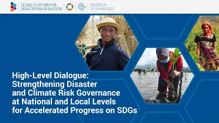 Strengthening disaster and climate risk governance for accelerated progress on SDGs - NDHLD2
