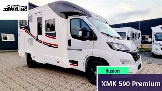 Neues kompaktes,wendiges, geräumiges u. erschwingliches Wohnmobil!Der Ilusion XMK 590 Premium Mod.23