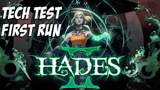 HADES 2 Technical Test First Run — Up to First Boss (Let's Play, Commentary)