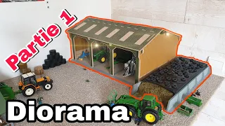 Diorama détaillé première partie.