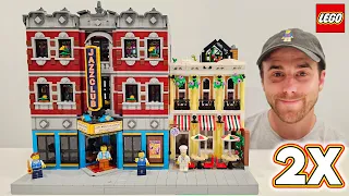 Double LEGO Jazz Club Modular Building!