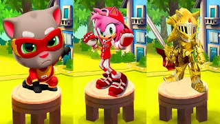 Sonic Forces Speed Battle vs Sonic Dash vs Talking Tom Hero Dash Android Gameplay