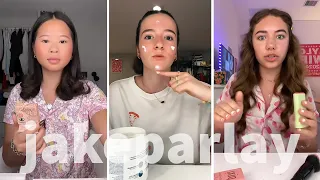 Makeup Tutorial Tiktok Compilation - GRWM  ( Get Ready With Me ) ❤️(Skincare, Makeup, Outfits) 731🥰