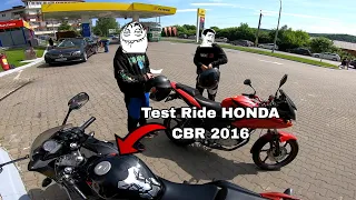 Test Ride Honda CBR 125 2016 / Episodul 1