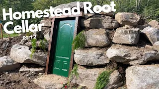 DIY Homesteading: Building a Root Cellar | Part 2