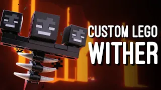 LEGO Minecraft: Custom Wither Tutorial!