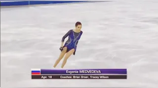 Евгения Медведева. Skate Canada. SP. Take it easy.