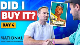 Buying the MOST ICONIC Sports Card of ALL TIME?! 🤝🤯 National Day 4 Vlog