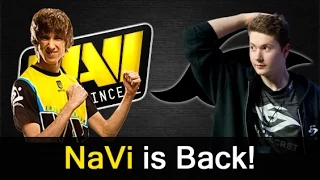 NaVi is back vs Secret — Dendi Invoker vs w33 Windranger Dota 2