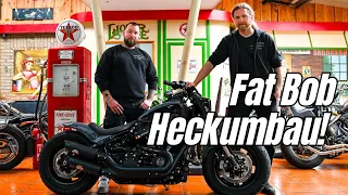 Bike Farm - Milkwaukee 8 FAT BOB 114 mit neuem Heck fender!