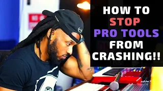 How to Stop CPU Problems while Using Pro Tools | Pro Tools Crashing Fix