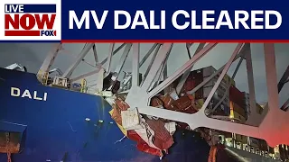 Cargo ship cleared after deadly Baltimore Key Bridge collapse | LiveNOW from FOX