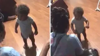 Toddler Argues With Auntie Over Doing House Chores