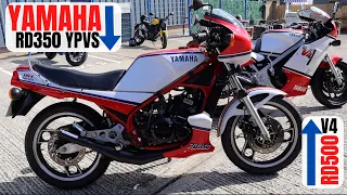 Yamaha RD350 YPVS 80’s Classic 2 stroke ride... Oh and an RD500 !