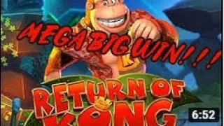 Return of Kong Megaways  Mega big win!!!  Megaways