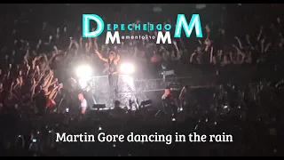 Depeche Mode - Martin Gore dancing in the rain - Bucharest Memento Mori Tour 2023 July 26