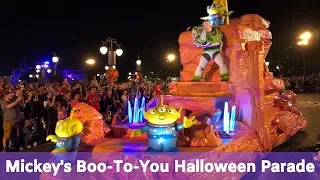 Mickey's Boo-To-You Halloween Parade 2019 | New Floats!