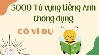 3000 từ vựng tiếng Anh thông dụng có ví dụ | 3000 common English words with examples