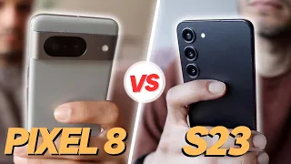 Quel est le meilleur smartphone? Google Pixel 8 vs Samsung Galaxy S23!