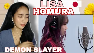 LISA (HOMURA)炎 /The First Take [DEMON SLAYER] REACTION