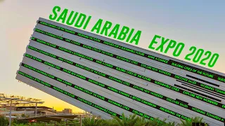 Saudi Arabia Pavilion in EXPO 2020 Dubai (2021) 4K!