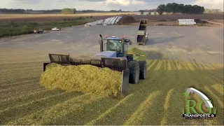 Silo de maíz de 50000 toneladas | 50,000 ton corn silage | 50000 Tonnen Maissilo