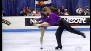 Radka Kovarikova - René Novotny SP 1994 Worlds