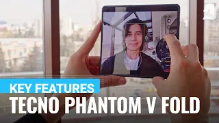 Tecno Phantom V Fold hands-on & key features