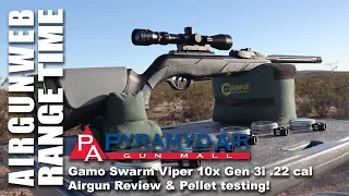 Gamo Swarm Viper Gen 3i .22 Cal Old School Airgun Review and Pellet Tests - Thank you Pyramyd Air
