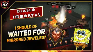 I Should Of Waited For Mirrored Jeweled EVENT? | Crests Run | Diablo Immortal