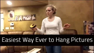 Easiest Way to Hang Pictures