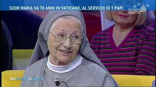 Suor Maria da 70 anni in Vaticano, al servizio di 7 Papi