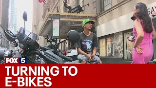 NYC migrants turn to e-bikes, food delivery to make ends meet