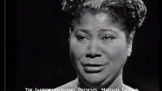 Mahalia Jackson Europe 1961  (i see god , come on children )