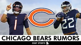 Chicago Bears Rumors: Sign Derrick Henry? Justin Fields Trade To Broncos? Braxton Jones Trade? Q&A