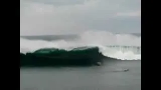 Tsunami at Noda port, near Kuji, Iwate Prefecture