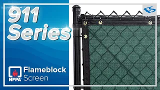 Flame Retardant Fence Privacy Windscreen for Industrial | Commercial | Agricultural Environments