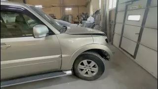 Mitsubishi Pajero до кузовного ремонта