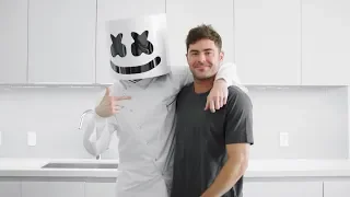 Marshmello & Zac Efron Make A Delicious Portobello Steak & Eggs Breakfast | Cooking with Marshmello