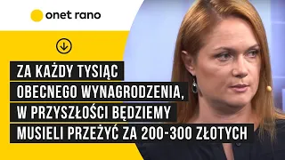 Małgorzata Madej: przyszłość emerytalna jest nieunikniona