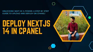 How To Deploy Nextjs 14 Websites/App In Cpanel | upload next js in cpanel | host nextjs 14 in cpanel