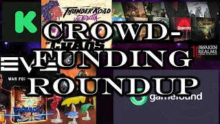 Kickstarter and Gamefound Projects You Won't Want to Miss!   Crowdfunding Round Up!