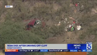 1 killed in cliff crash near Chatsworth Reservoir