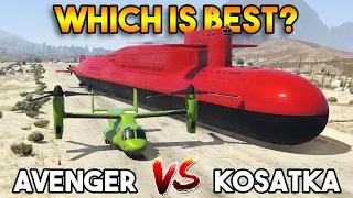 GTA 5 ONLINE : KOSATKA VS AVENGER (WHICH IS BEST?)