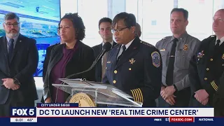 DC mayor, police chief discuss new 'Real-Time Crime Center'