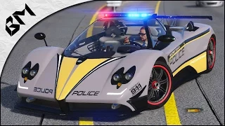 GTA 5 - LSPDFR - HOT PURSUIT - Dubaï Police - Pagani Zonda - Patrouille 21