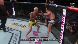 Charles Oliveira Knocks Out Michael Chandler UFC 262