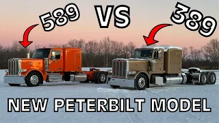 New Peterbilt 589 VS Old Peterbilt 389, The Death of a Legend….