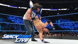 Harper vs. Styles - Winner challenges for WWE Title at WrestleMania: SmackDown LIVE, Feb. 28, 2017