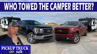 Diesel vs hybrid rv towing! Chevy Silverado vs Ford F-150 Hybrid